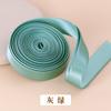 Tira de dobladillo para cheongsam Hengmeihe, 2 cm, tela de satén, rollo entero, cinta con borde doblado, accesorios de seda sintética