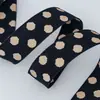 Fita de Sarja com Estampa de Bolinhas para Enfeite de Cabelo DIY Feito à Mão, Laço, Flor para Bolo, Fita de Decoração para Caixa de Presente em estoque