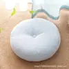Esterilla de Piso Redonda Grande Gruesa de Lino para Meditación y Adoración Alfombra Tatami de Balcón Esterilla de Yoga