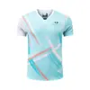 Roupa de Badminton, Manga Curta, Secagem Rápida, Respirável, Roupa Esportiva de Tênis, Mesmo Estilo para Homens, Mulheres e Crianças, Roupa Absorvente de Suor para Treino de Competição, Compra em Grupo