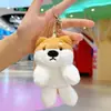 Lindo Bufanda Azul Marino Pato Peluche Colgante Llavero Decoración para Bolso de Pareja Muñeca Juguete Pequeño Juguete de Peluche