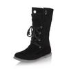Sapatos casuais femininos de comércio exterior 2018 inverno botas confortáveis baixas plus size JGB2017N72008