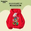 Moletom Roblox Masculino Infantil de Lã com Capuz Novo Outono e Inverno Roupas Infantis Top Estiloso para Crianças Maiores