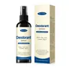 Spray desodorante antitranspirante eliminador de olores transfronterizo, todo en inglés, fragancia refrescante para el cuerpo para el olor de las axilas