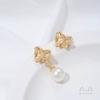 Retenção de Cor Forte Brincos Metálicos Irregulares Cor de Lava Banhados a Ouro 14K com Argolas Penduradas Acessórios para Brincos DIY Feitos à Mão Materiais