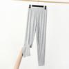 Leggings Finas de Modal Tamanho Plus para Primavera e Verão Estilo Coreano para Usar por Fora Emagrecendo Sem Costura Elásticas Comprimento no Tornozelo para Mulheres