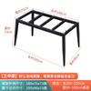 Soporte Simple de Pata de Mesa de Comedor de Azulejo de Pizarra Base de Soporte de Mármol Pata de Mesa de Vidrio Tablero de Madera Marco de Mesa de Metal Hierro