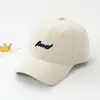 Gorra de béisbol infantil coreana y japonesa, casual y versátil, con la letra "FIND" impresa, gorra para proteger del sol, gorra deportiva de nicho para niños