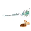 Máquina de Alimentos Processamento Aquático Máquina de Pellets Fabricante de Pellets Equipamento Personalizado para Animais de Estimação Extrusora de Quatro Fusos