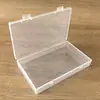 18*11*3 Caja de Plástico Rectangular Negra Caja de Almacenamiento a Prueba de Luz Caja de Herramientas de Accesorios Caja de Embalaje Muestra Al Por Mayor