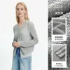 Cardigan de Punto para Mujer Hecho a Medida en la Fábrica de Origen, Estilo Old Money Europeo y Americano, Delgado de Verano, Calado, Cuello Redondo, Manga Larga, Cubre-Sol Protector