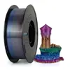 Consumibles para impresión 3D PLA seda líneas de color mezclado bicolor/tricolor FDM seda multicolor degradado 1kg 1.75mm