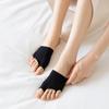 Calcetines Antideslizantes de Tres Dedos de Media Palma para Mujer, Calcetines de Antepié para Danza, Calcetines Invisibles Absorbentes de Sudor con Dedos Separados, Calcetines Invisibles Absorbentes de Sudor al Por Mayor del Fabricante