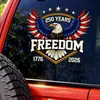 Pegatinas Populares Transfronterizas para Coche, Pegatinas Conmemorativas del 250 Aniversario Americano, Calcomanías para Ventana de Coche de Amazon, Pegatinas de Bandera de Águila