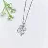 Collar de Acero Inoxidable para Mujer Joyería de Nicho Versátil Colgante de Cobre Cadena Elegante para Clavícula Joyería Cadena de Lujo Ligero