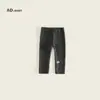 Outono 2025 Roupas Infantis Novas Calças Estampadas de 9 Pontos para Meninas Calças Infantis Amigáveis à Pele Confortáveis Estilo Pastoral Leggings 9