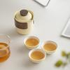 Ning Xuan Creme Estilo Portátil Express Cup Outdoor Camping Tea Equipment Travel Tea Set Tea Pot Reunião Anual Presente