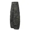 Nuevos 2026 Moda Urbana Americana Floral Oscuro Cintura Media Ropa de Trabajo Pantalones Casuales Pantalones Camuflaje Cimitarra Suministro Directo al por Mayor 34