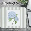 Alfombrilla de ratón floral estilo europeo y americano, diseño personalizado con estampados creativos, adecuada para uso en oficina y computadora, hecha de goma con bordes antideslizantes, venta al por mayor directamente del fabricante