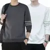 Moletom com capuz masculino para primavera e outono de 2025, estilo novo para adolescentes, corte solto, preto, peso pesado, jaqueta sem capuz, versátil