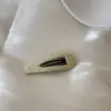 Pinza para el cabello con puntos amarillos y queso estilo coreano, pinza lateral Bb para mujer, pinza versátil para el cabello, pinza para flequillo lateral, accesorio para el cabello