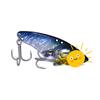 Lexin Rattlesnake Micro Metal Vibro de Longo Arremesso Lure Vib de Lâmina Exposta para Robalo e Pargo Amarelo
