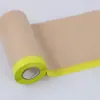 Pintura de coche Cubierta de papel Kraft Película protectora anti-penetración Decoración Cubierta de pintura Papel protector a prueba de polvo Venta al por mayor