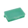 Caja de Plástico PP Rectangular Organizador de Ferretería Caja de Almacenamiento de Escritorio Piezas de Ferretería Caja de Empaque Transparente