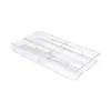 Caja divisoria para cajón de cocina, organizador de almacenamiento y clasificación para gabinete, caja de almacenamiento de cubiertos y cucharas combinable libremente