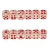 Ventas Directas de Fábrica Dados Transparentes de Colores para Juegos de Mesa, Accesorios de Dados de Esquina Redondeada de 16 mm