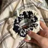 Scrunchie de cetim plissado estilo coreano para mulheres, novo modelo 2026, alta elasticidade, prendedor de cabelo durável, faixa de cabelo, acessório de cabelo elástico