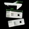 Clips Particionadores de Gabinete Metálico, Soportes para Estantes de Gabinete de Archivos, Clips de Fijación de Plástico, Sujetadores de Tarjetas Extendidos y Engrosados, Accesorios de Acero Inoxidable