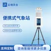 Estação Meteorológica Móvel Portátil, Monitor Meteorológico Abrangente Multifuncional, Estação Meteorológica Automática Outdoor em Miniatura, Personalizável