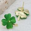 Amazon Versátil St. Pendientes del Día de San Patricio pendientes de trébol de cuatro hojas joyería elegante elegante simple mujeres