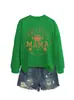 Amazon eBay sitio independiente moda casual deportiva para mujer fútbol mama rugby casco sudadera con capucha