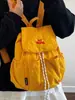 Mochila de Diseño de Nicho para Mujer Modelo Nuevo 2025 Gran Capacidad Versátil Mochila Bordada Casual Estudiante Bolsa Escolar