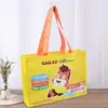 Bolsas personalizadas tecidas à mão com logo para exposições, bolsas grandes chamativas feitas sob medida, bolsas de publicidade, sacolas de compras ecológicas