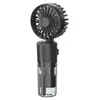 Ventilador de Mão com Borrifador Original, Ventilador de Pescoço Dobrável com Borrifador, Produto Mais Vendido Transfronteiriço com Cordão Ventilador de Borrifador
