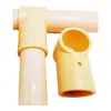 Tampas de extremidade de tubo finas/Tampas de tubo de aço inoxidável/Conectores de plástico para tubos de alumínio/Acessórios de bancada para tubos redondos finos