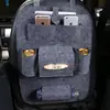 Bolsa de armazenamento para encosto de banco de carro bolsa pendurada no encosto do carro multi-função veículo anti-chute interior papel artigos diversos armazenamento suprimentos