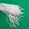 Cuerda Universal para Etiqueta de Ropa Cuerda de Algodón Trenzada de Alta Calidad Bala Hebilla Secundaria de Grado Superior Colgante de Grano Cordón para Etiqueta de Ropa Grueso