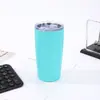 Taza Aislada al Vacío de Acero Inoxidable 304 Transfronteriza, Taza Portátil para Coche Cooler de Exterior, Taza para Coche de 20 oz con Rosca