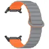 Adequado para relógio Samsung ultra Pulseira Bicolor Samsung watch ultra Padrão Pontilhado Pulseira Magnética Bicolor