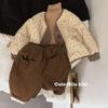 [en stock] Básico de Autoretención ~ Suéter para Niñas y Niños Otoño e Invierno Camisa de Base Interior Cuello Alto Camisa de Punto para Niños