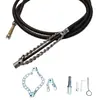 Ferramenta Elétrica para Limpeza de Ralos, uma Ferramenta Especial para Desentupir Ralos, Mola de Corrente Sólida para Desentupir Tubos Manchas de Óleo