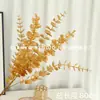Fruta Roja Fruta de la Fortuna Flor Artificial Dorada Fruto de Acebo Flor de Nochevieja Hoja de Oro Flor de Navidad Cubo de Bendiciones Material Arreglo Floral DIY