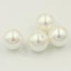 Imitación doméstica mappei espejo brillante bombilla pequeña agujero medio mágico Perla DIY aretes accesorios para pendientes
