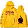 Amazon estación independiente moda estilo espada sudadera legendaria con capucha estampada corta top para mujer ebay