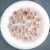 Ding Yi Ni Shang Rosa Barroco 5ª Lua Fria Contas Acrílicas Irregulares Galvanizadas com Furo para Acessórios de Pulseira DIY