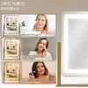 Espejo de Maquillaje Más Vendido de Amazon, Espejo de Tocador de Escritorio Giratorio con Luces, Iluminación de 3 Colores, Espejo de Maquillaje LED Inteligente